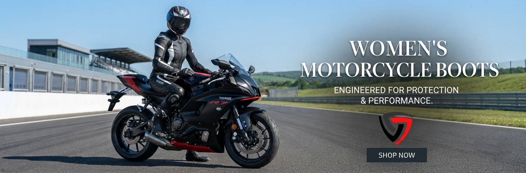 Women's Riding Boots | Stylish Leather Motorcycle Boots