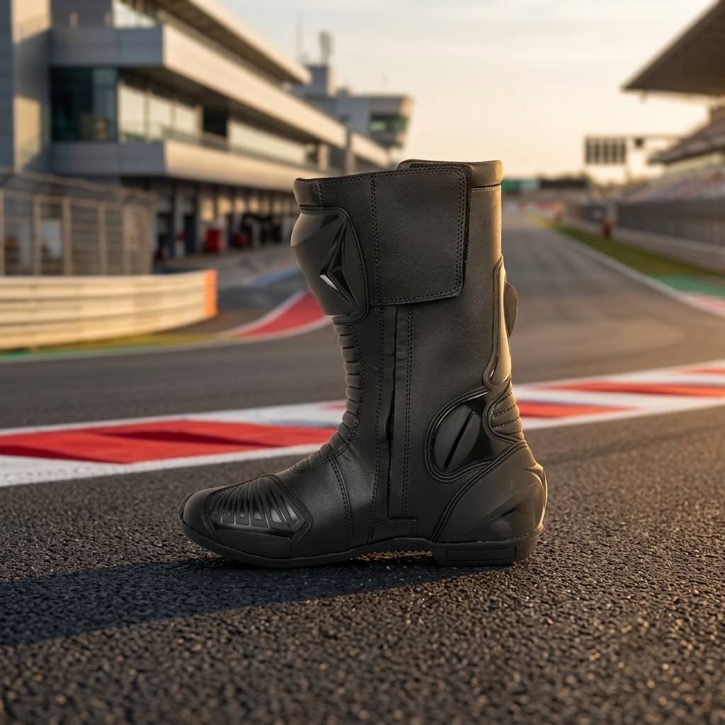 Men's Motorcycle Riding Boots | Leather Bike Riding Boots for Men | Protective Touring & Street Riding Boots