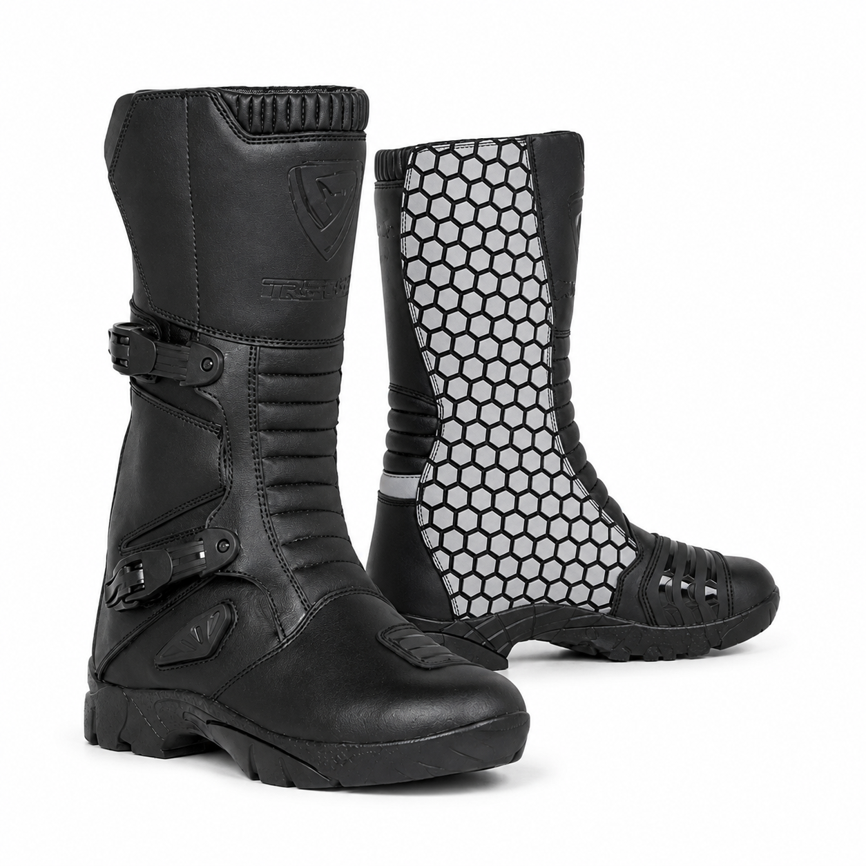 Men's Waterproof Moto Boots – Protective Motorcycle Touring & Adventure Riding Boots