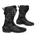 Men’s Black Motorcycle Racing Boots – Protective High-Top Riding Boots with Reinforced Ankle Support and Durable Grip Sole