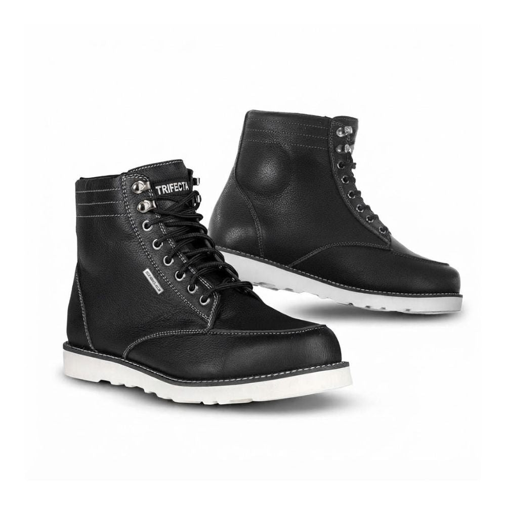 Men’s Urban Motorcycle Shoes – Casual Leather Riding Sneakers for Everyday City Riding
