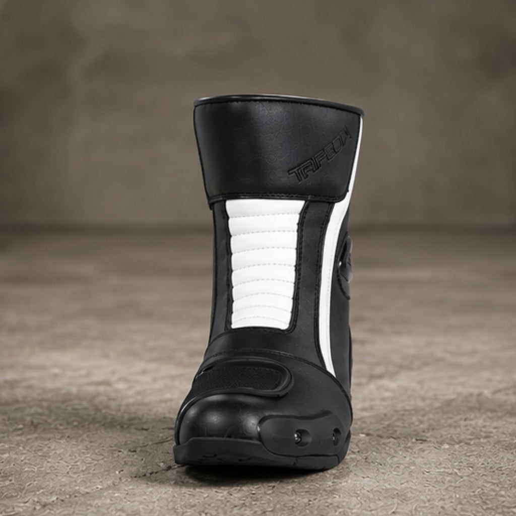 Trifecta Motorcycle Track Racing Boots – Men's Riding Shoes