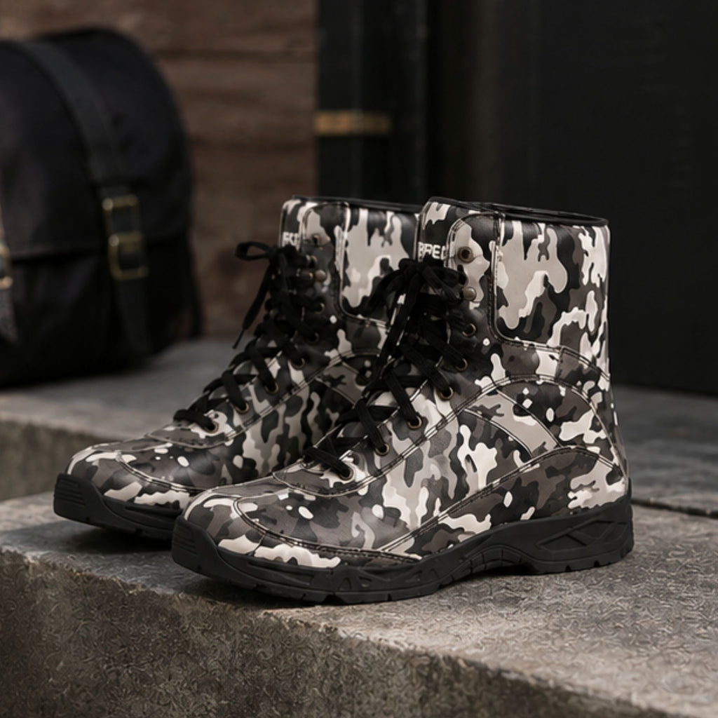 Trifecta Men's Camouflage Safety Boots| Military & Outdoor Boots