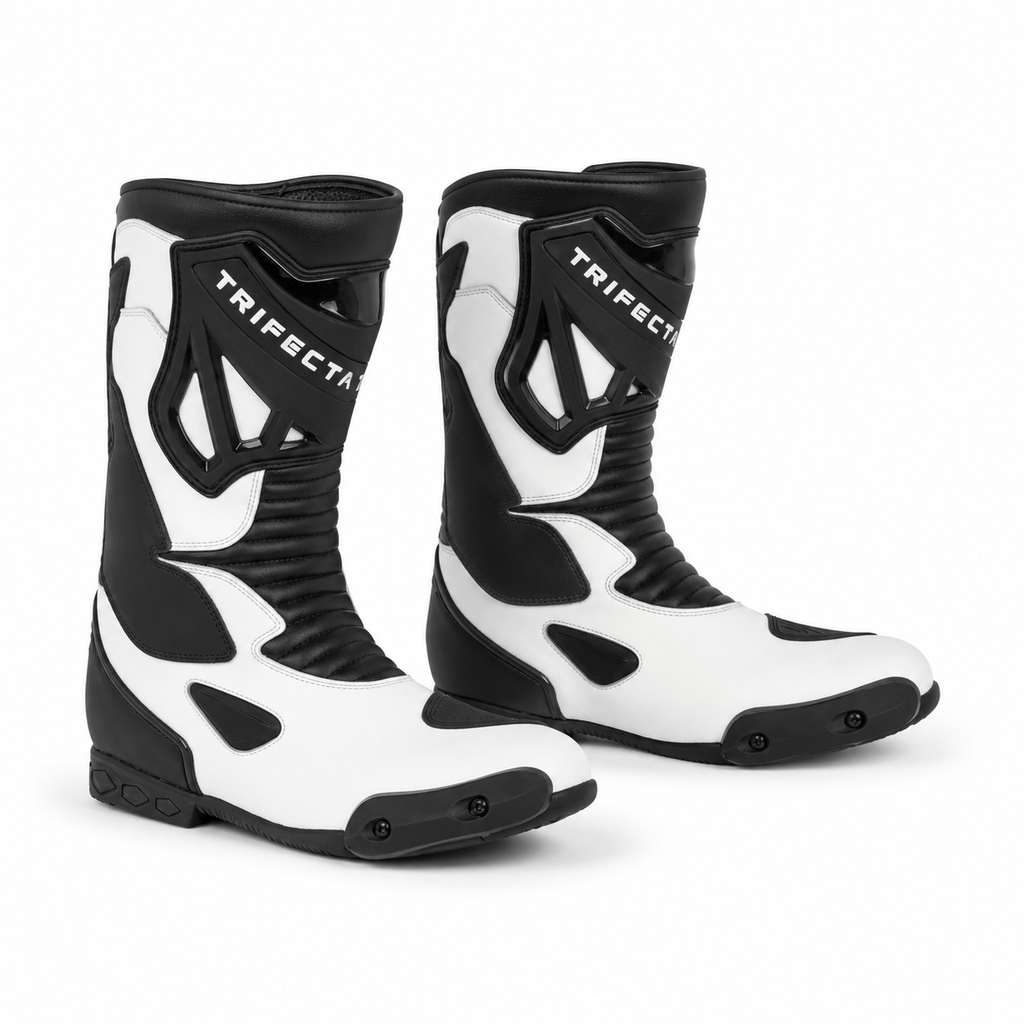 Men's Sport Motorcycle Boots – Premium Leather Racing Riding Boots for Riders