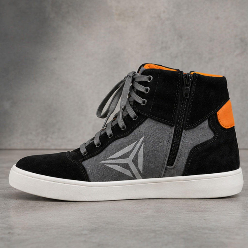 Trifecta Urban Motorcycle Riding Sneakers | Protective Street Boots for Men's