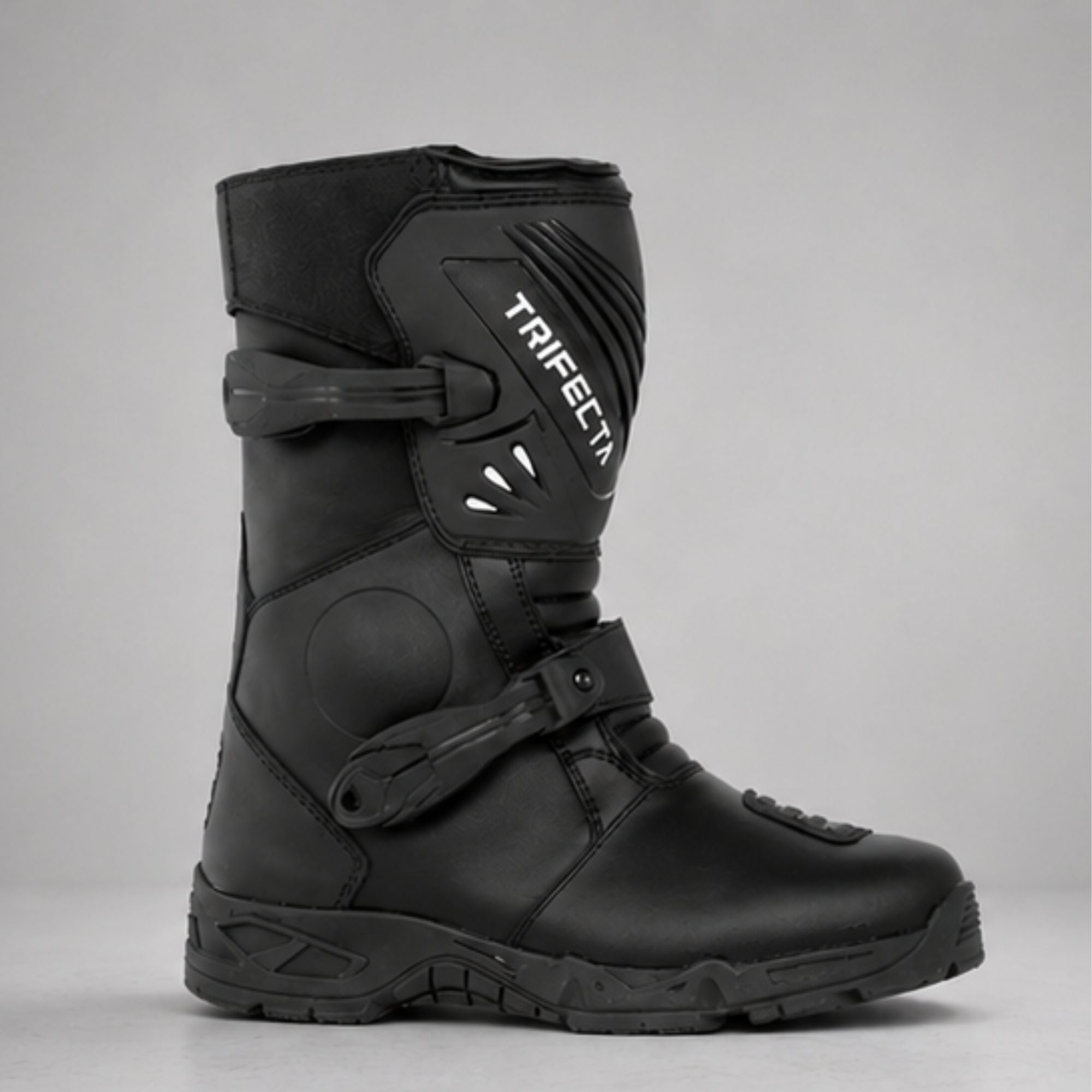 TRIFECTA Adventure Touring Moto Boots – Protective Motorcycle Boots for Men