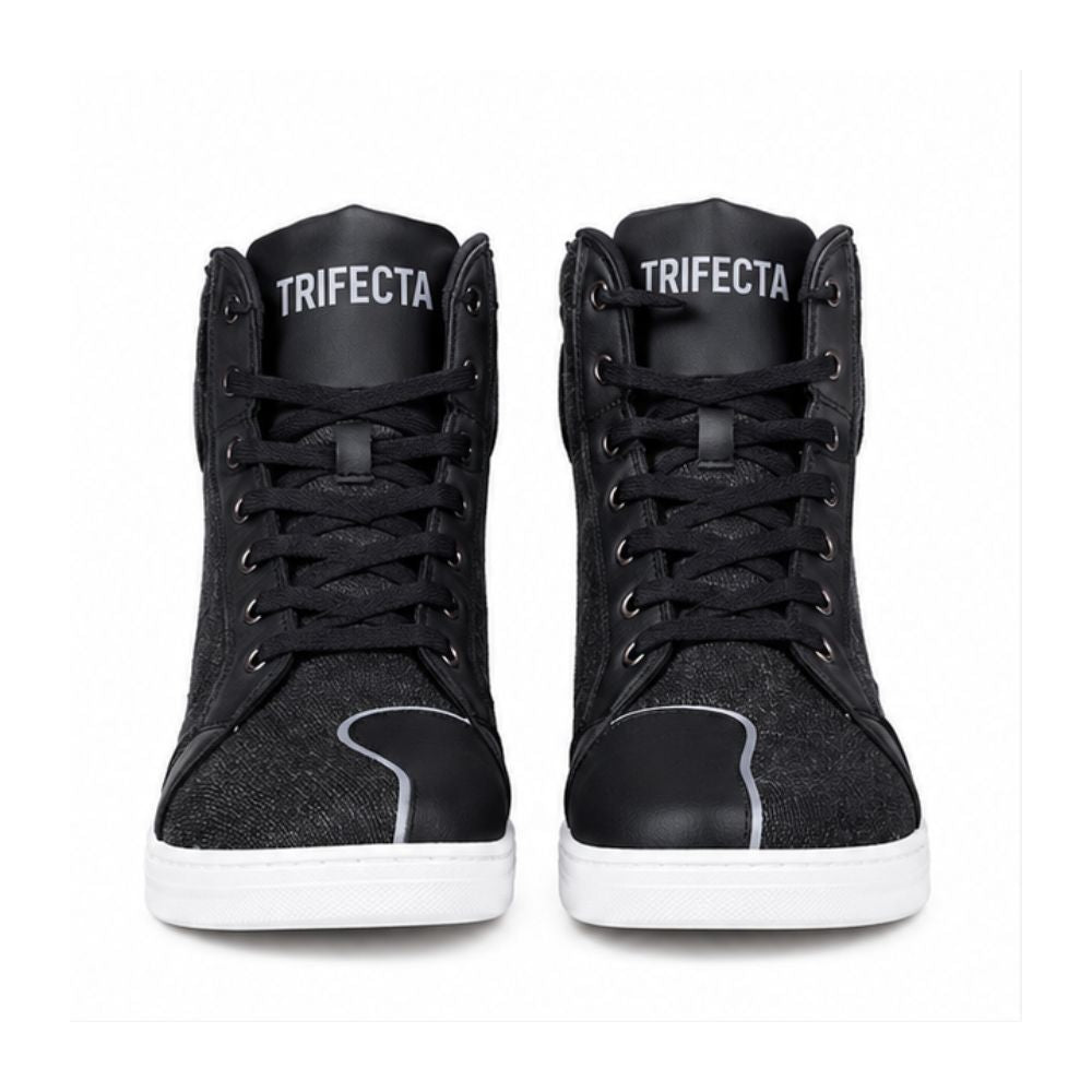 Men’s Black Motorcycle Riding Sneakers - Casual Riding & Street Motorbike Shoes