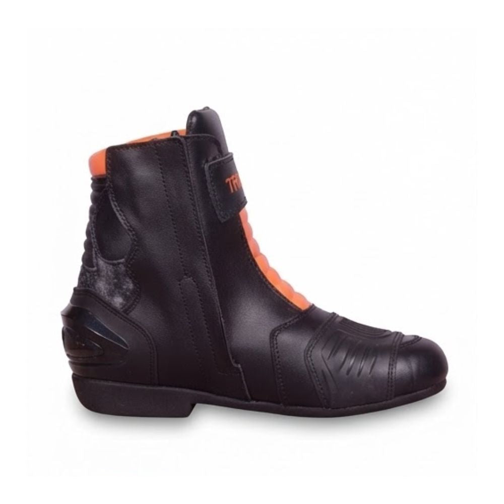 Men’s Leather Motorbike Racing Boots - High-Performance Sport & Track Riding Boots