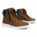 Trifecta casual motorcycle shoes| White High-Top Sneakers for Men's