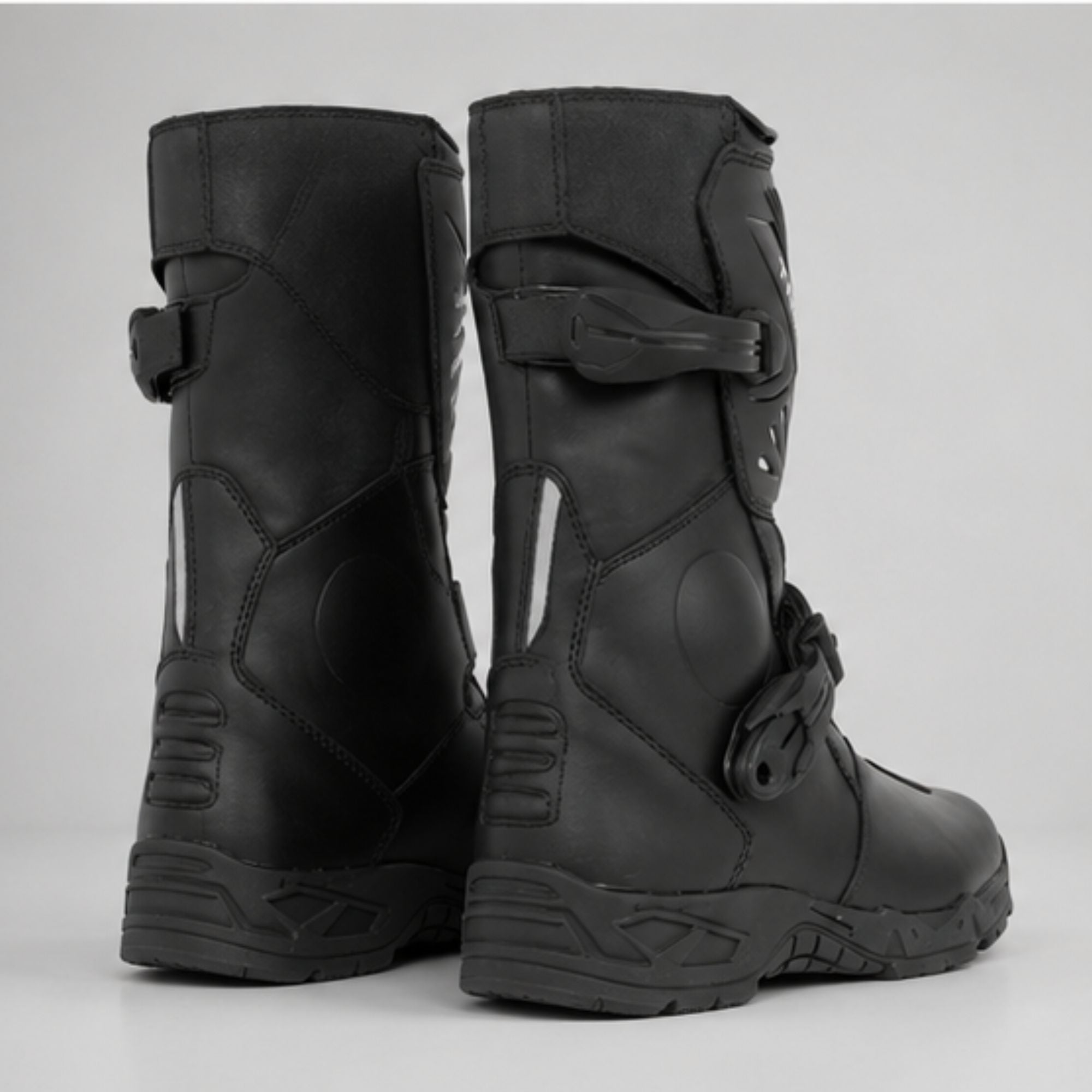 TRIFECTA Adventure Touring Moto Boots – Protective Motorcycle Boots for Men