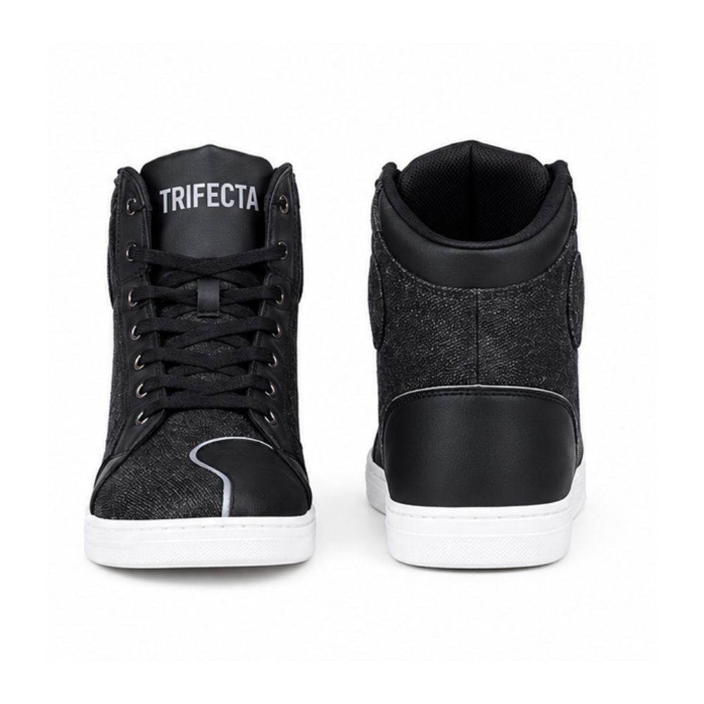 Men’s Black Motorcycle Riding Sneakers - Casual Riding & Street Motorbike Shoes