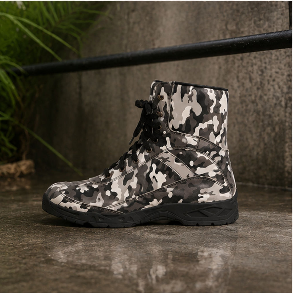 Trifecta Men's Camouflage Safety Boots| Military & Outdoor Boots