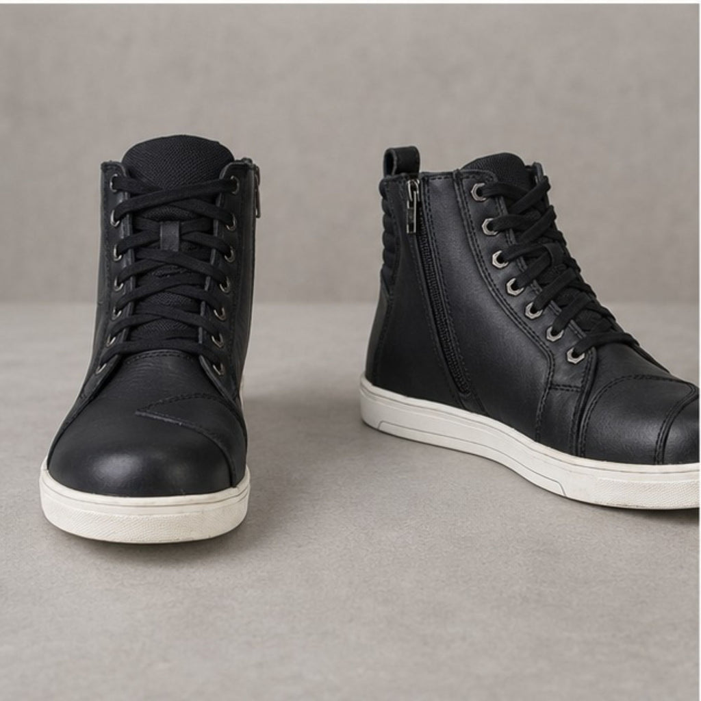 Men's Motorcycle Street Sneakers |Urban Genuine Leather Riding Footwear