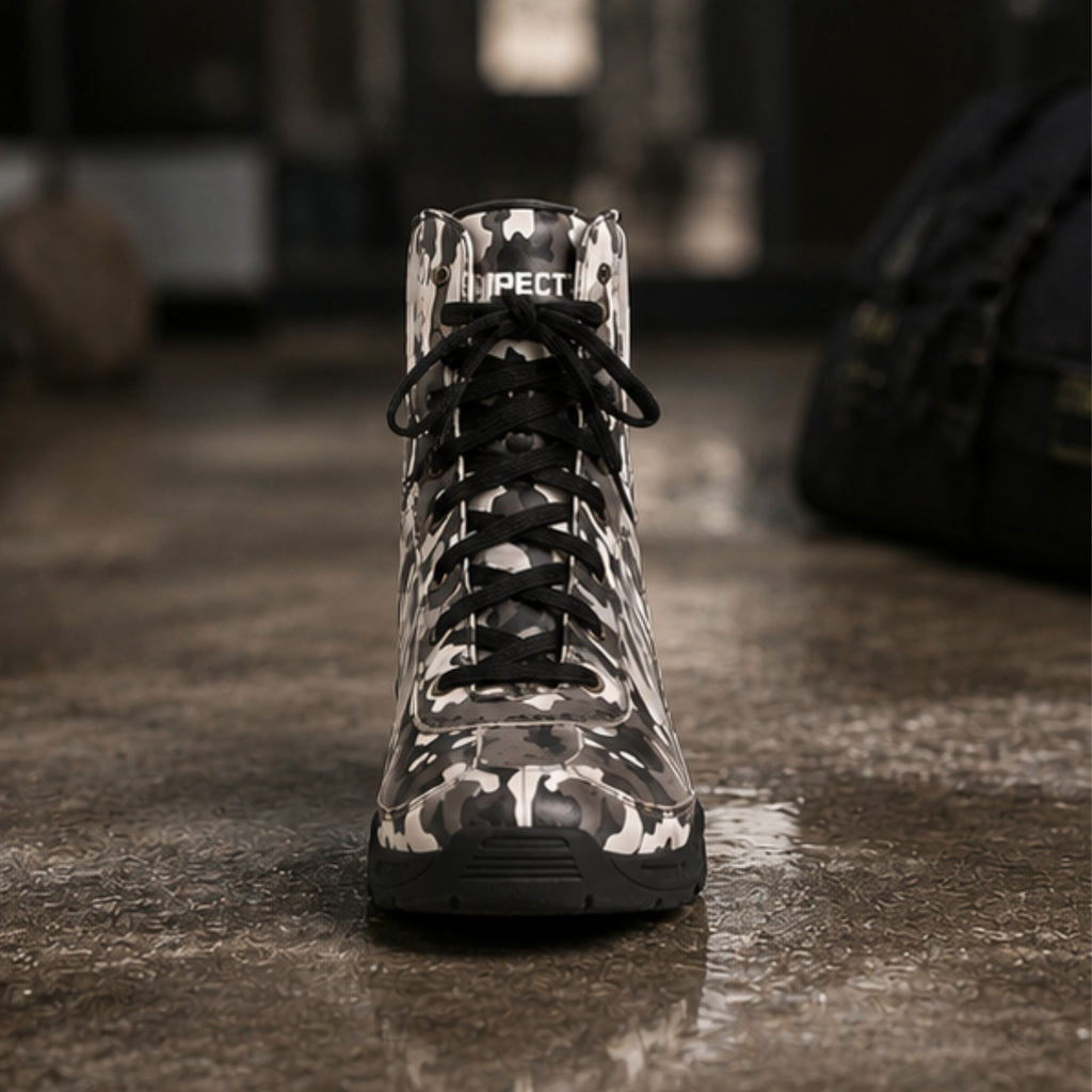 Trifecta Men's Camouflage Safety Boots| Military & Outdoor Boots