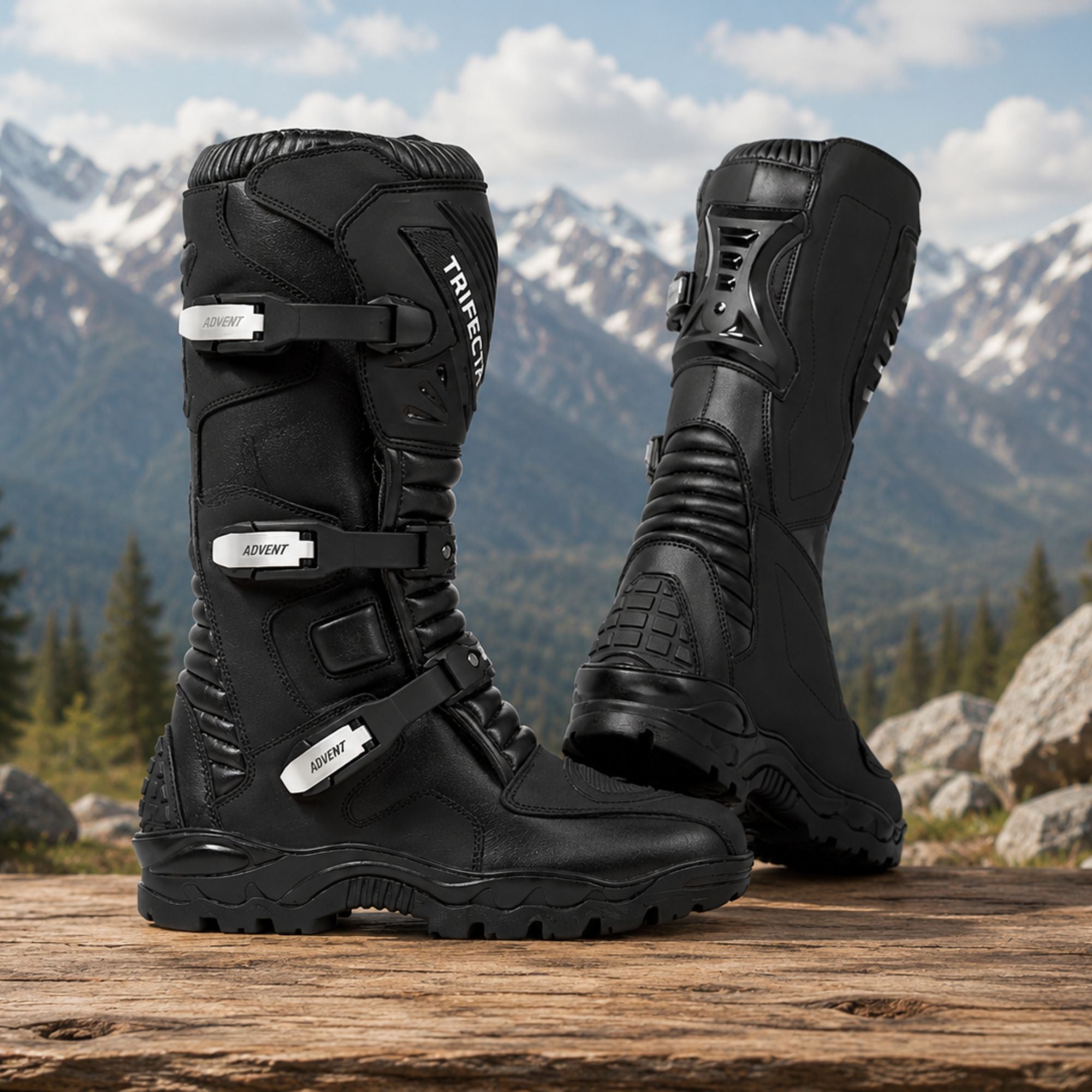 Trifecta Off Road Adventure Motorcycle Long Boots| Waterproof Motocross Riding boots