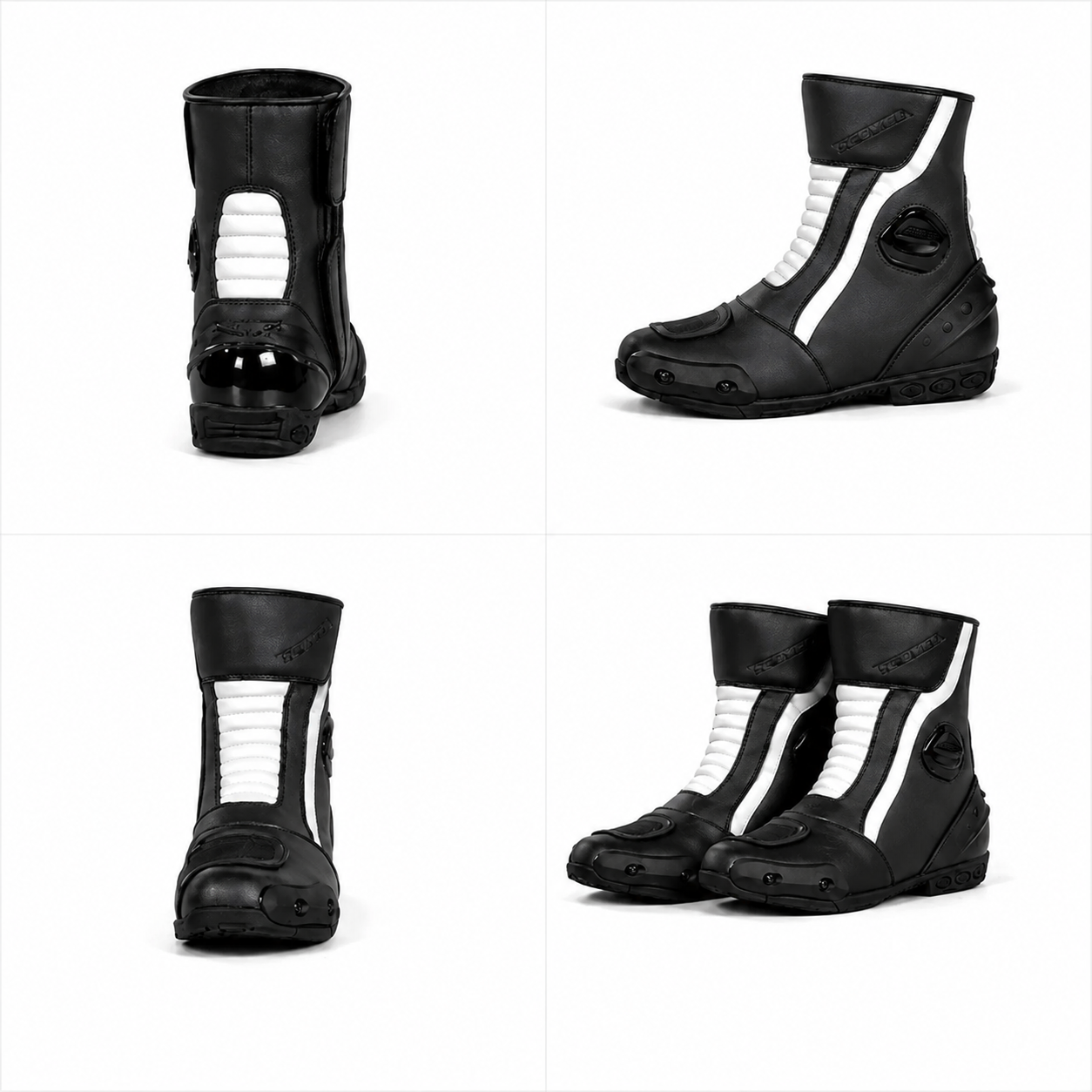 Trifecta Motorcycle Track Racing Boots – Men's Riding Shoes