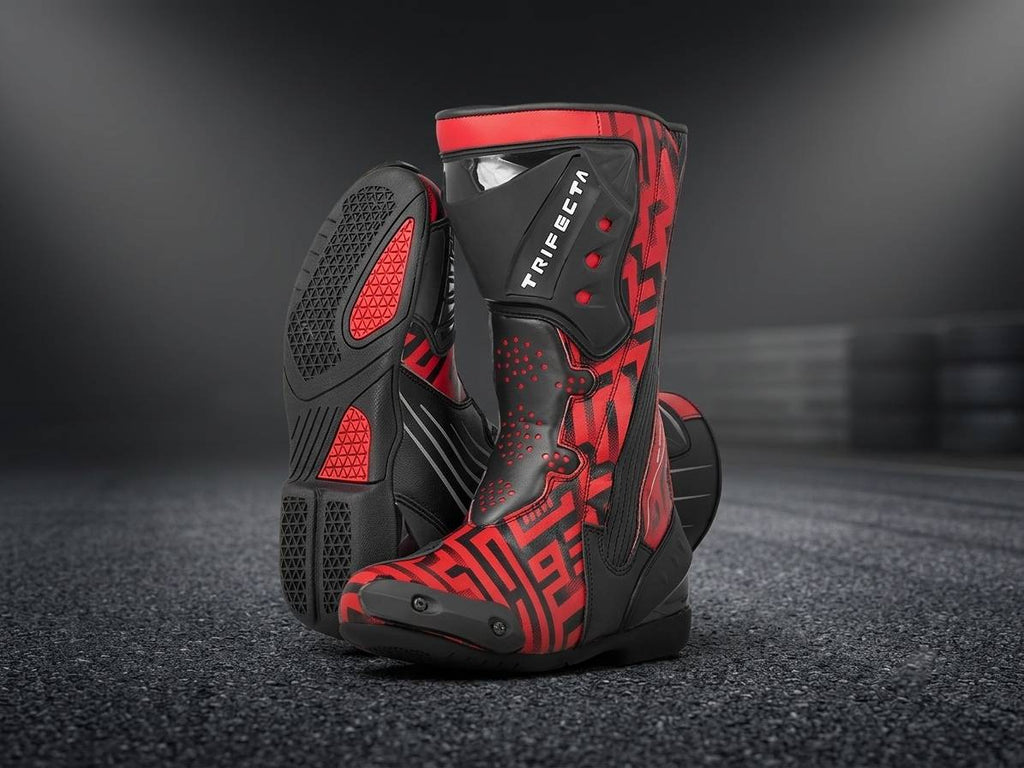Men's Motorcycle Racing Boots – Premium Leather Riding Boots for Men | Protective Biker Touring & Road Racing Boots