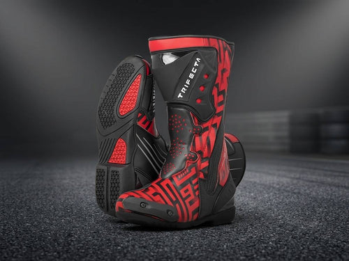 Men's Motorcycle Racing Boots – Premium Leather Riding Boots for Men | Protective Biker Touring & Road Racing Boots