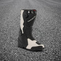 Men's Leather Motorcycle Racing Boots – Protective Riding Boots for Bike Riders