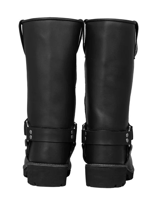 TRIFECTA Women's Boots Riding – Premium Black Chopper Boots