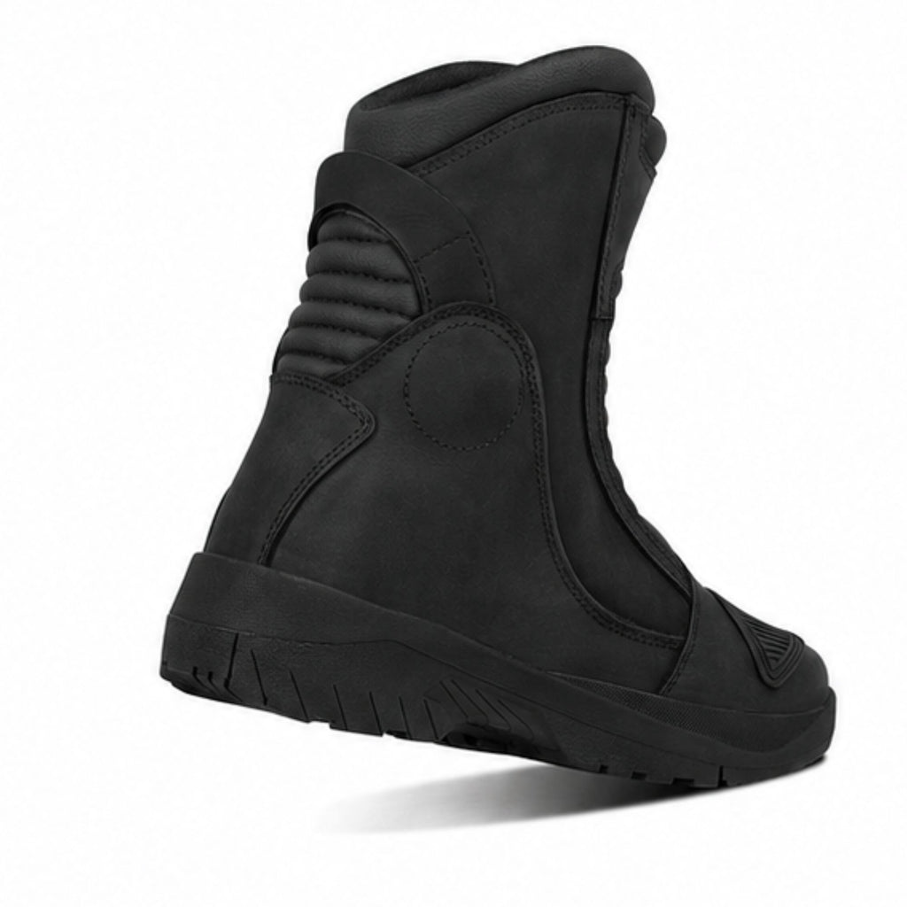Premium Leather Touring Motorcycle Boots: Waterproof & Impact Protected