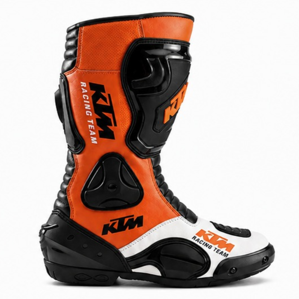 Leather Motorbike Boots for Men – Best Motorcycle Boots for Racing & Riding