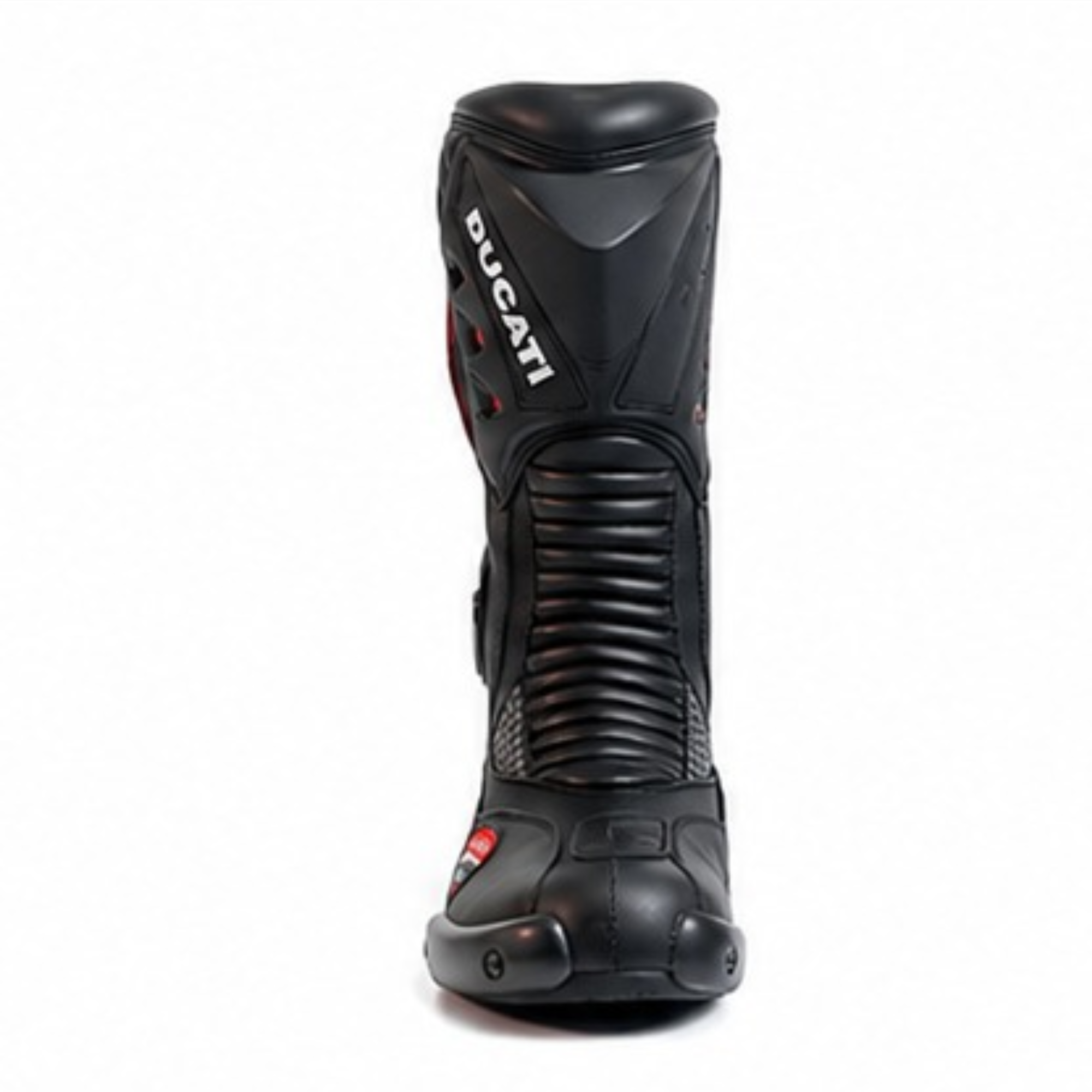 Motorcycle Riding Boots for Men – Waterproof Black Biker Boots, Racing Style