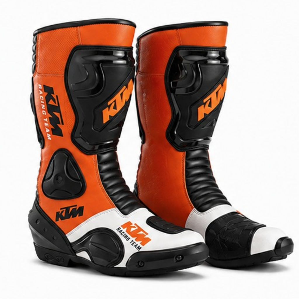 Leather Motorbike Boots for Men – Best Motorcycle Boots for Racing & Riding