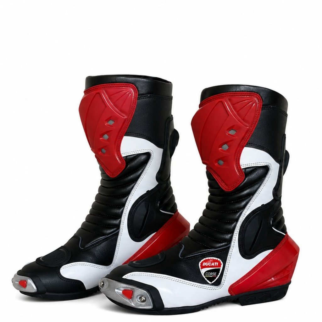 Men's Motorcycle Boots – Black Biker Boots for Motorbike Riding