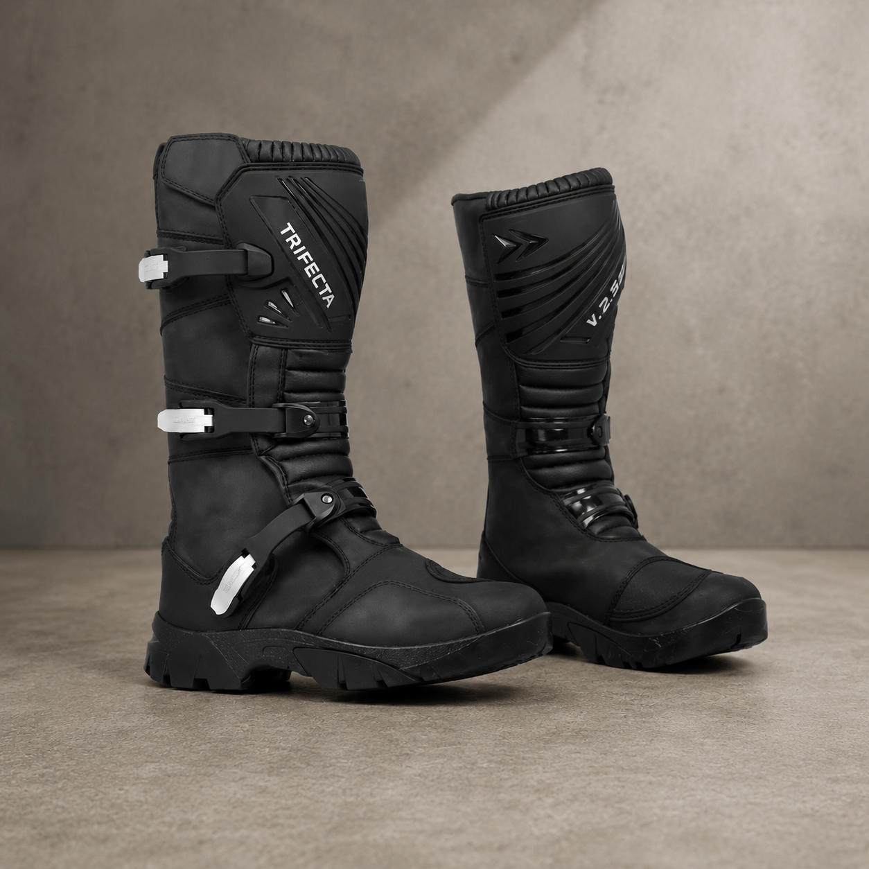 Trifecta Off Road Adventure Motorcycle Long Boots| Waterproof Motocross Riding boots