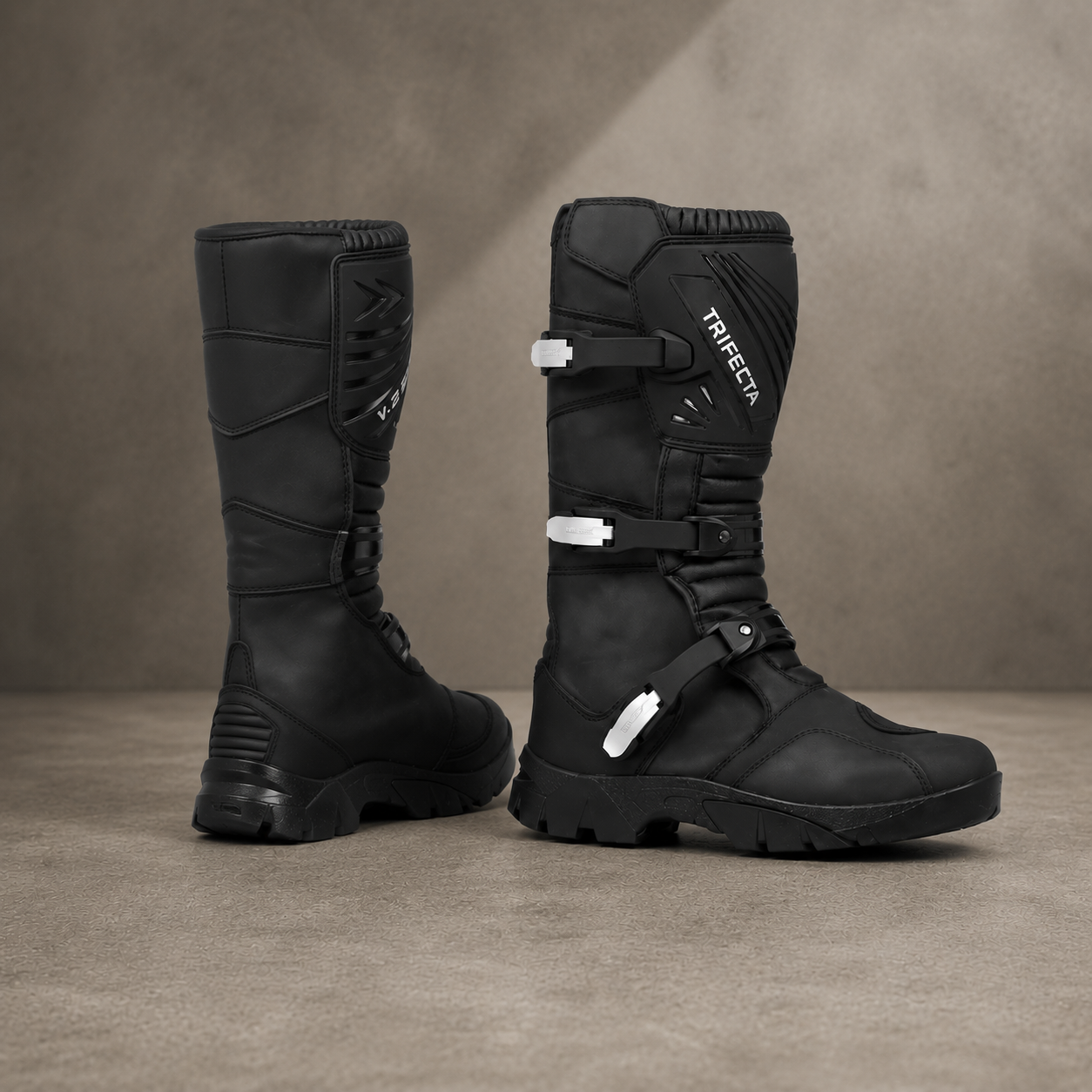 Trifecta Off Road Adventure Motorcycle Long Boots| Waterproof Motocross Riding boots