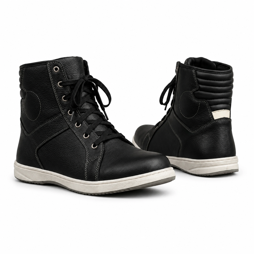 TRIFECTA Men's Motorcycle Sneakers| Waterproof Riding Boots