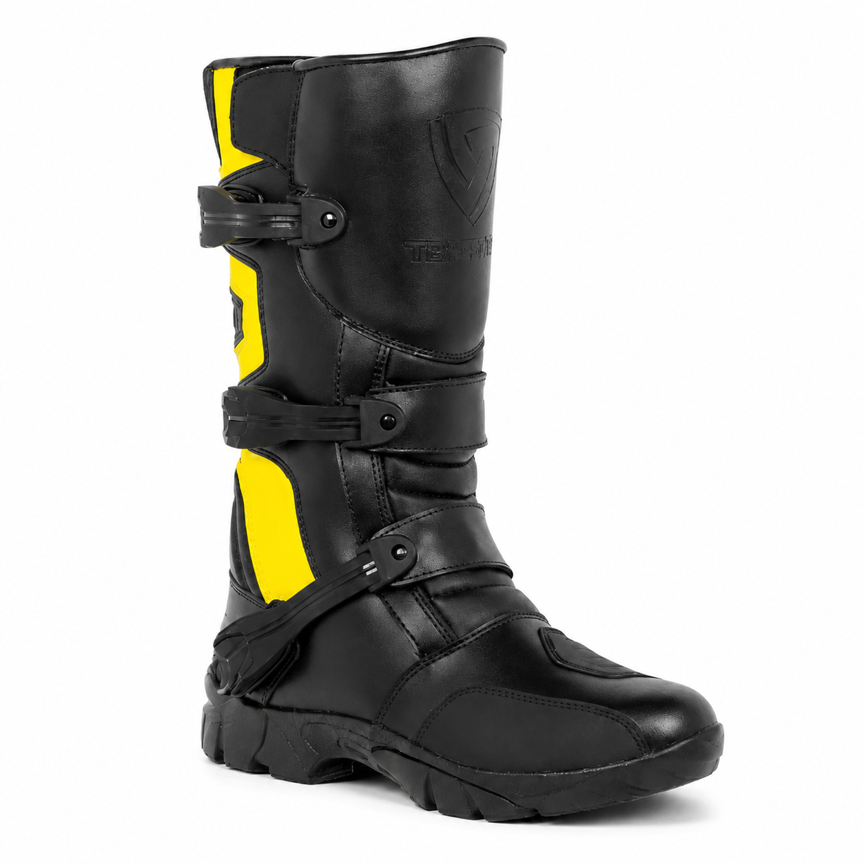 Men's Moto X Adventure Motorcycle Riding Long Boots – Waterproof Protective Touring & Off-Road Boots