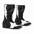 Men's Leather Motorcycle Racing Boots – Protective Riding Boots for Bike Riders