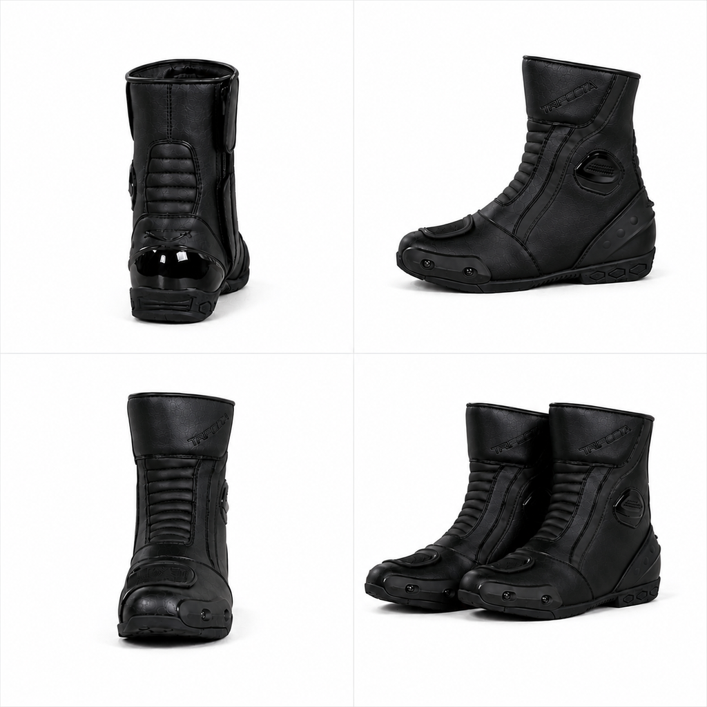 Trifecta Motorcycle Track Racing Boots – Men's Riding Shoes