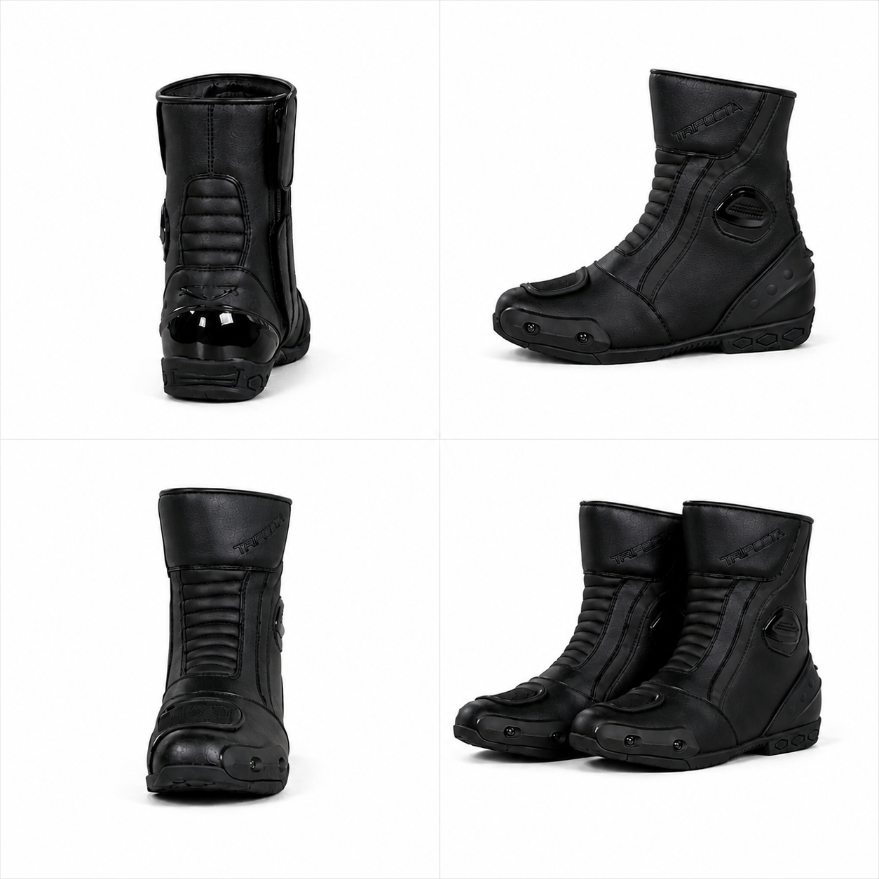 Trifecta Motorcycle Track Racing Boots – Men's Riding Shoes