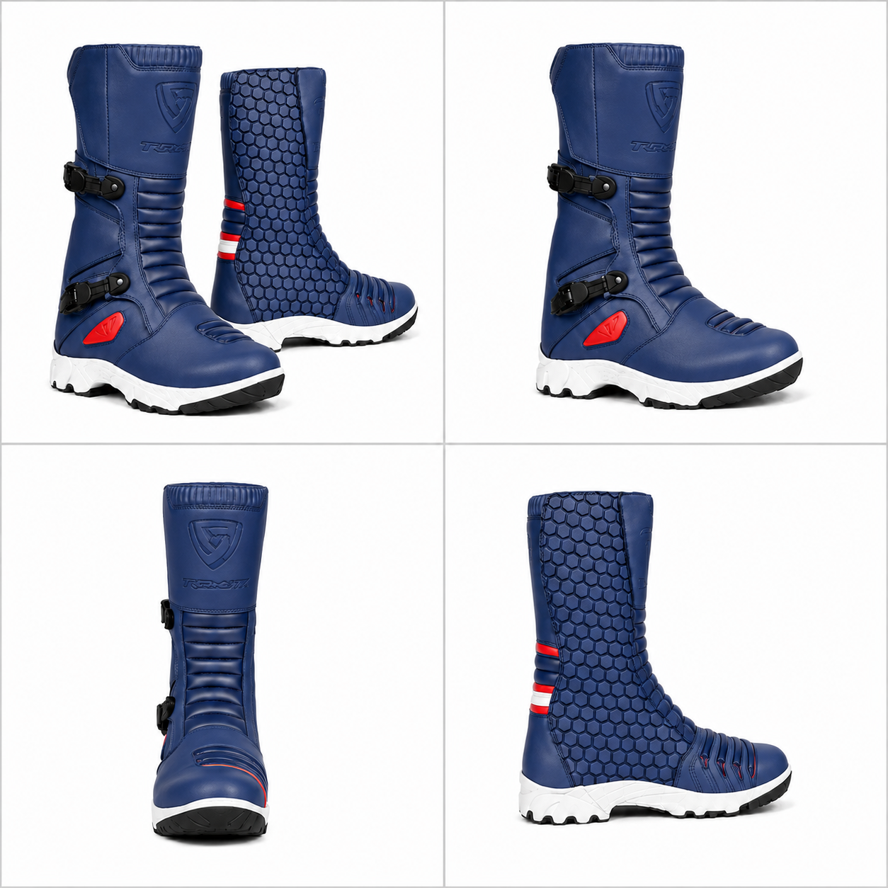 Men's Waterproof Moto Boots – Protective Motorcycle Touring & Adventure Riding Boots