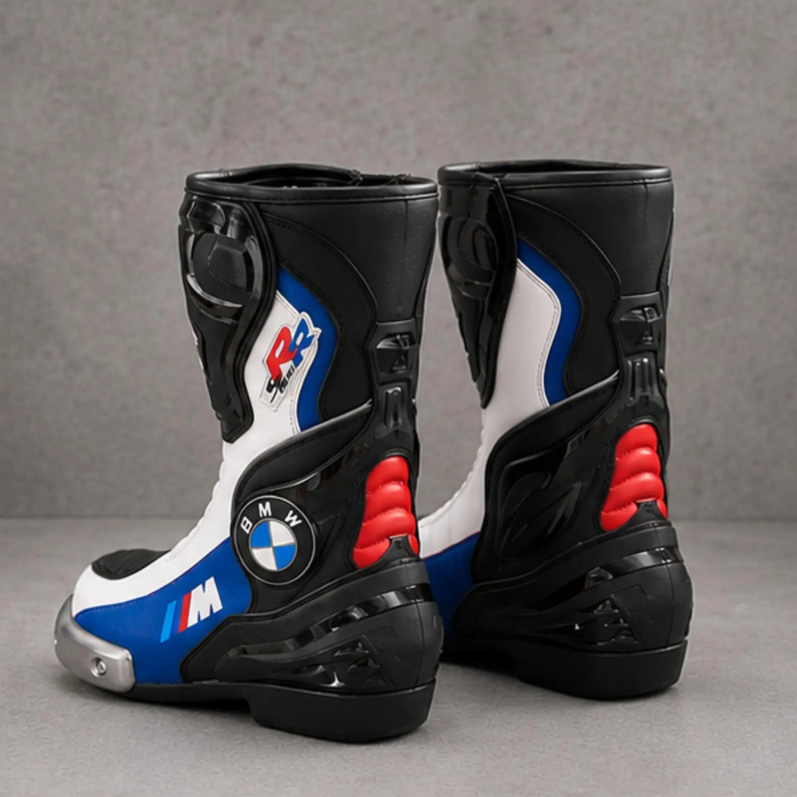 Premium Motorcycle Racing Boots |  Men's Professional Sport Riding & Track Protection Boots