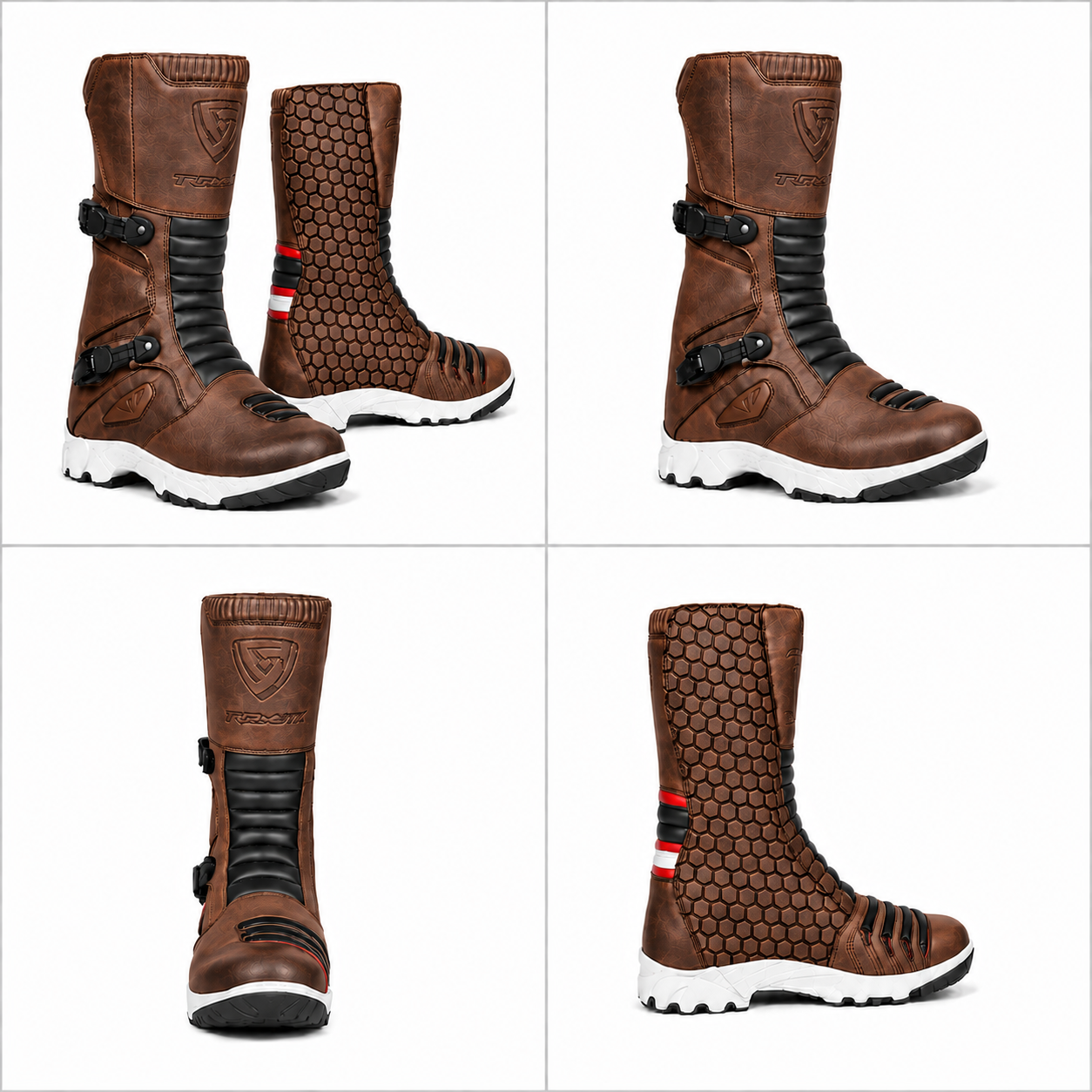 Men's Waterproof Moto Boots – Protective Motorcycle Touring & Adventure Riding Boots