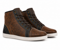 Trifecta Brown Motorcycle Riding Sneakers for Men's| High-Top Protective Boots