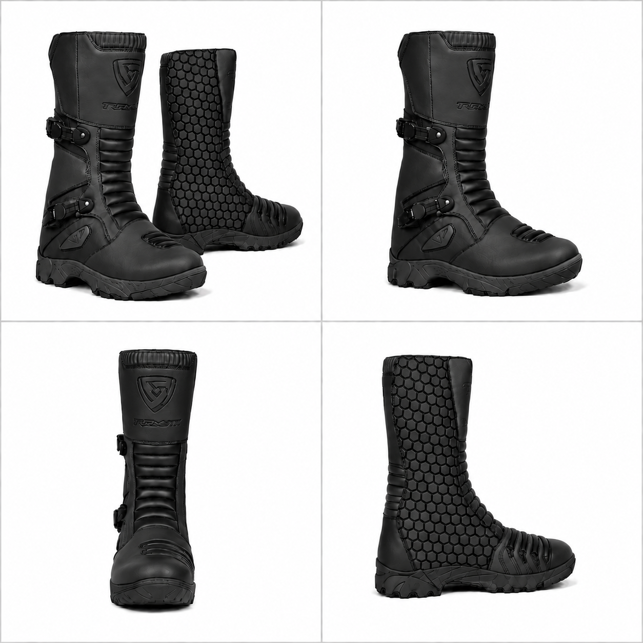Men's Waterproof Moto Boots – Protective Motorcycle Touring & Adventure Riding Boots