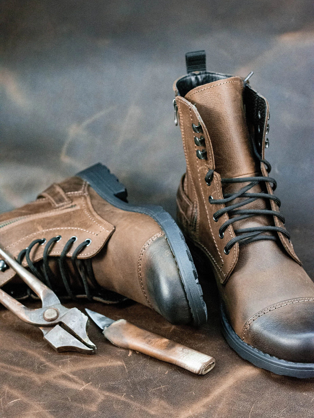 Boots, Mens Boots, Lace Up Boots, Mens High Boots, Leather Boots Men, Handmade Leather Boots, Combat Boots, Brown Boots, 1A