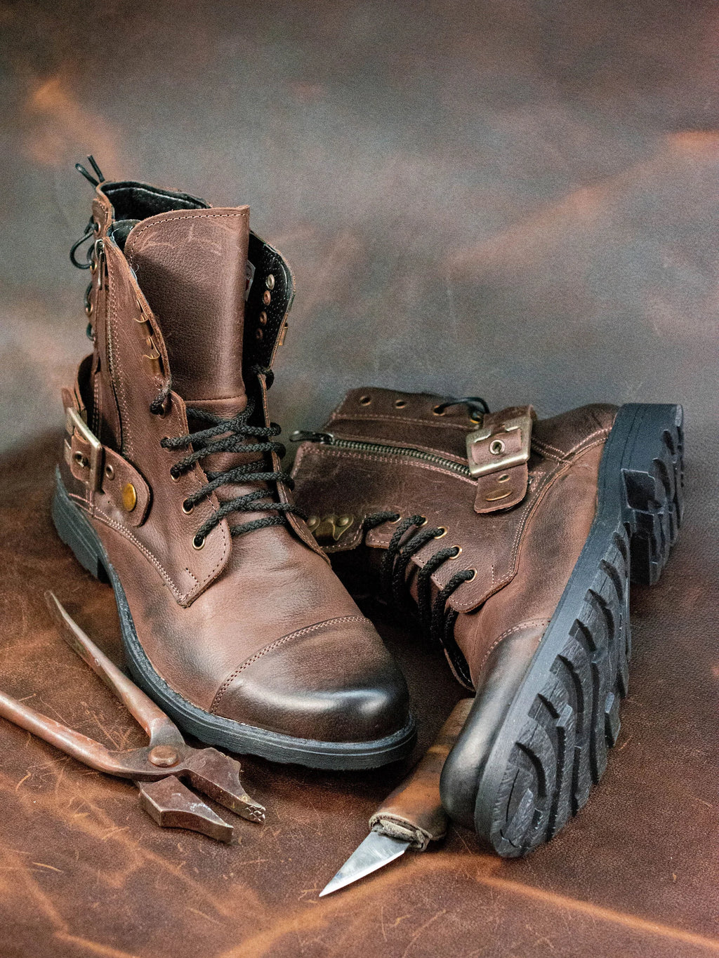 Boots, Mens Boots, Lace Up Boots, Mens High Boots, Leather Boots Men, Handmade Leather Boots, Combat Boots, Brown Boots
