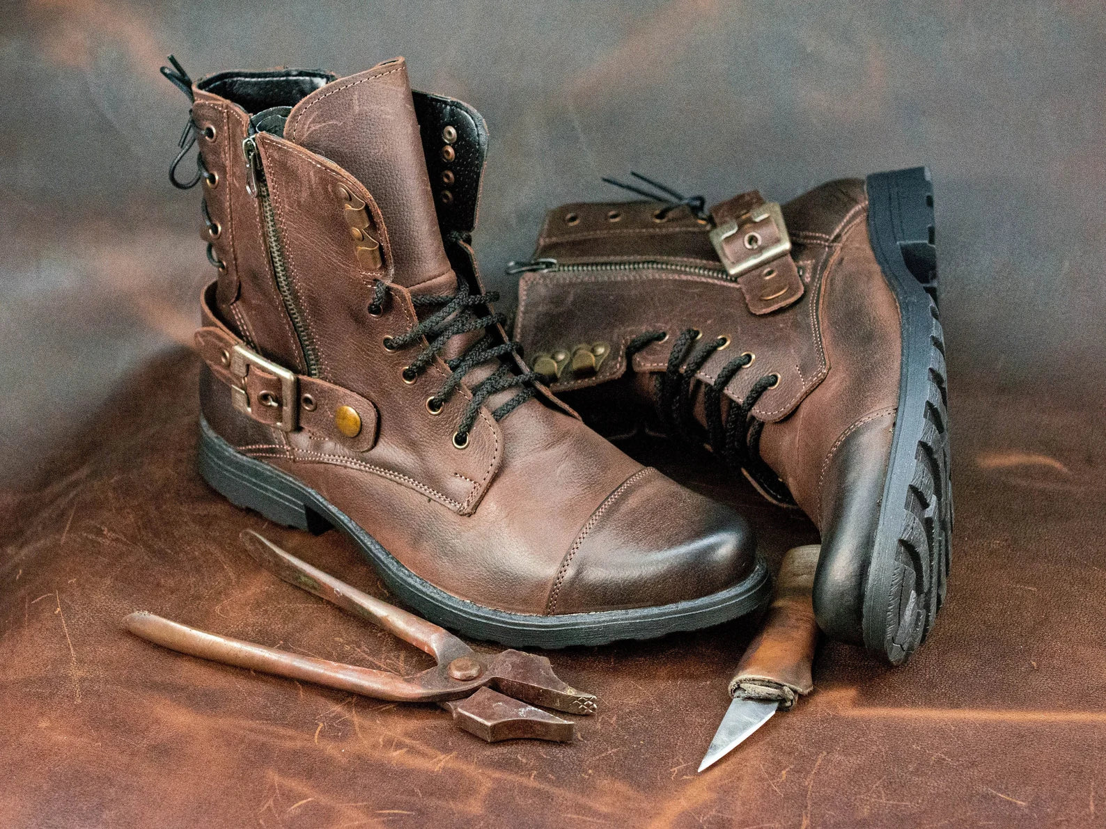 Boots, Mens Boots, Lace Up Boots, Mens High Boots, Leather Boots Men, Handmade Leather Boots, Combat Boots, Brown Boots