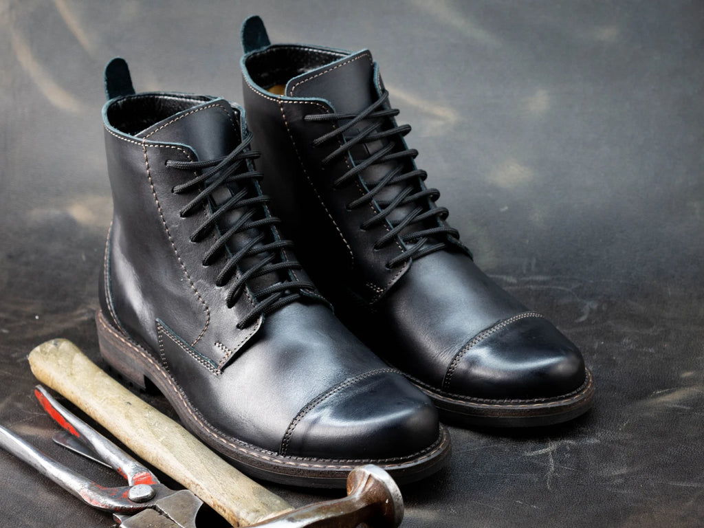 Men's Boots, Lace Up Boots, Men's High Boots, Leather Boots Men, Handmade Leather Boots, Combat Boots, Black Boots
