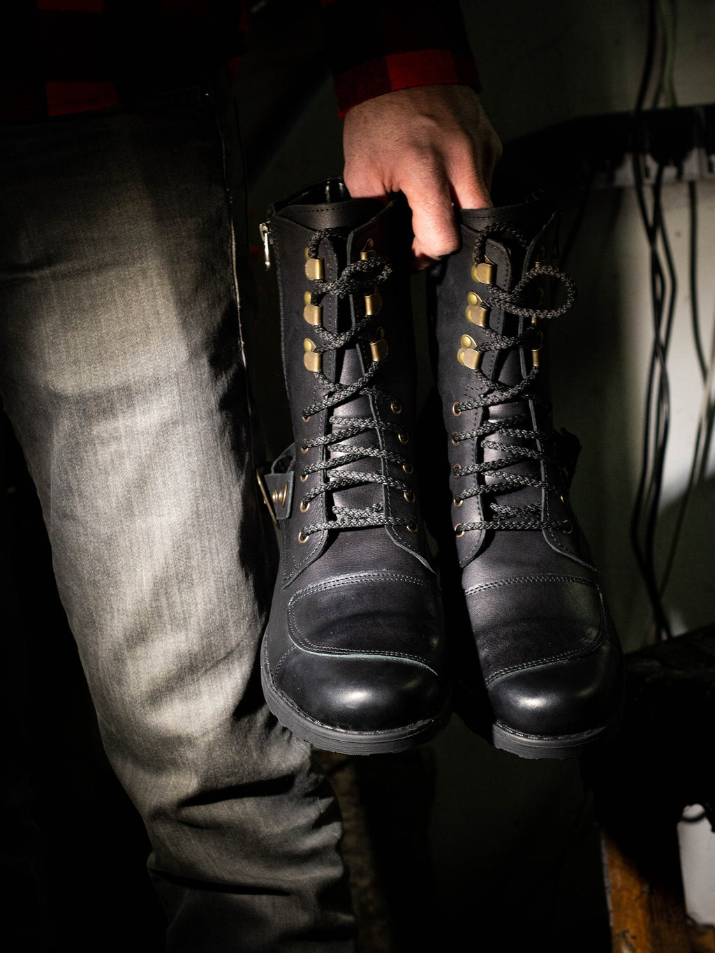 Handmade Italian Leather Motorcycle Boots, Men's High Boots, Leather Boots Men, Handmade Leather Boots, Combat Boots, Black Boots