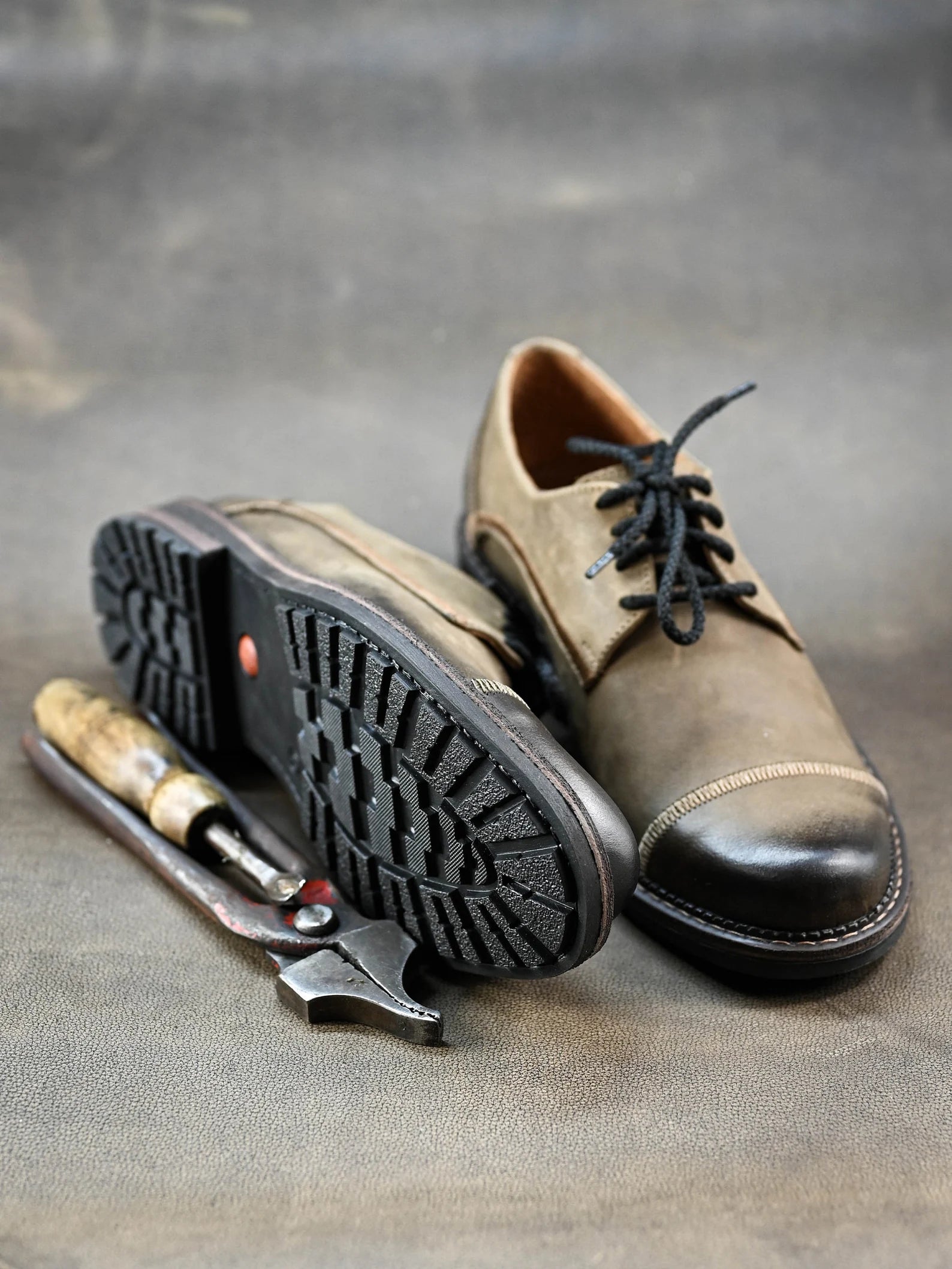 Premium Italian Leather Men's Derby Shoes, Handcrafted, Classic Style, Men's Shoes, Handmade Leather Shoes, Brown Shoes, Timeless Elegance