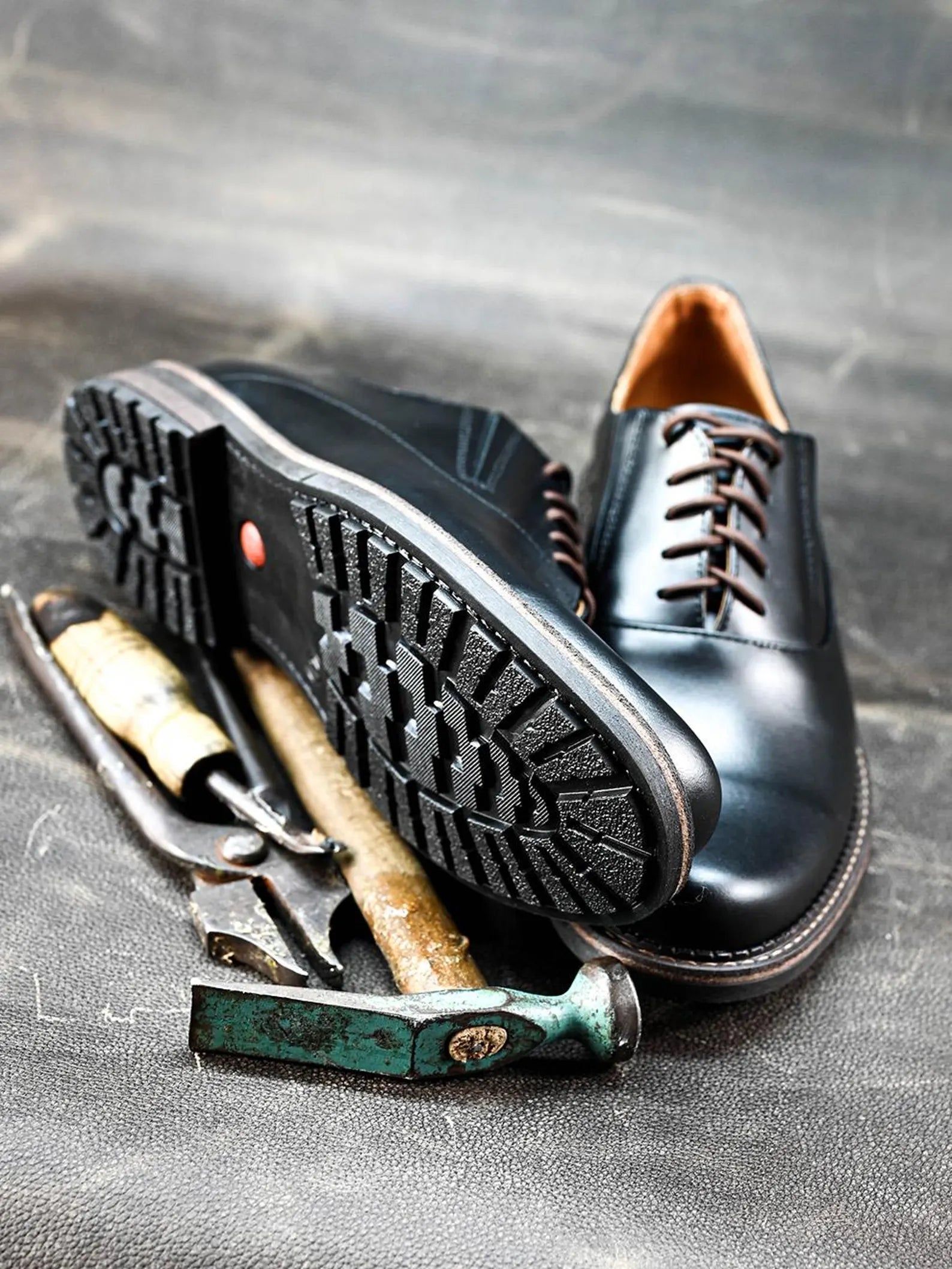 Premium Italian Leather Men's Derby Shoes, Handcrafted, Classic Style, Men's Shoes, Handmade Leather Shoes, Black Shoes, Timeless Elegance