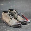 Brown Chukka Boots for Men – Handmade Ankle Dress Shoes, Durable Everyday Style