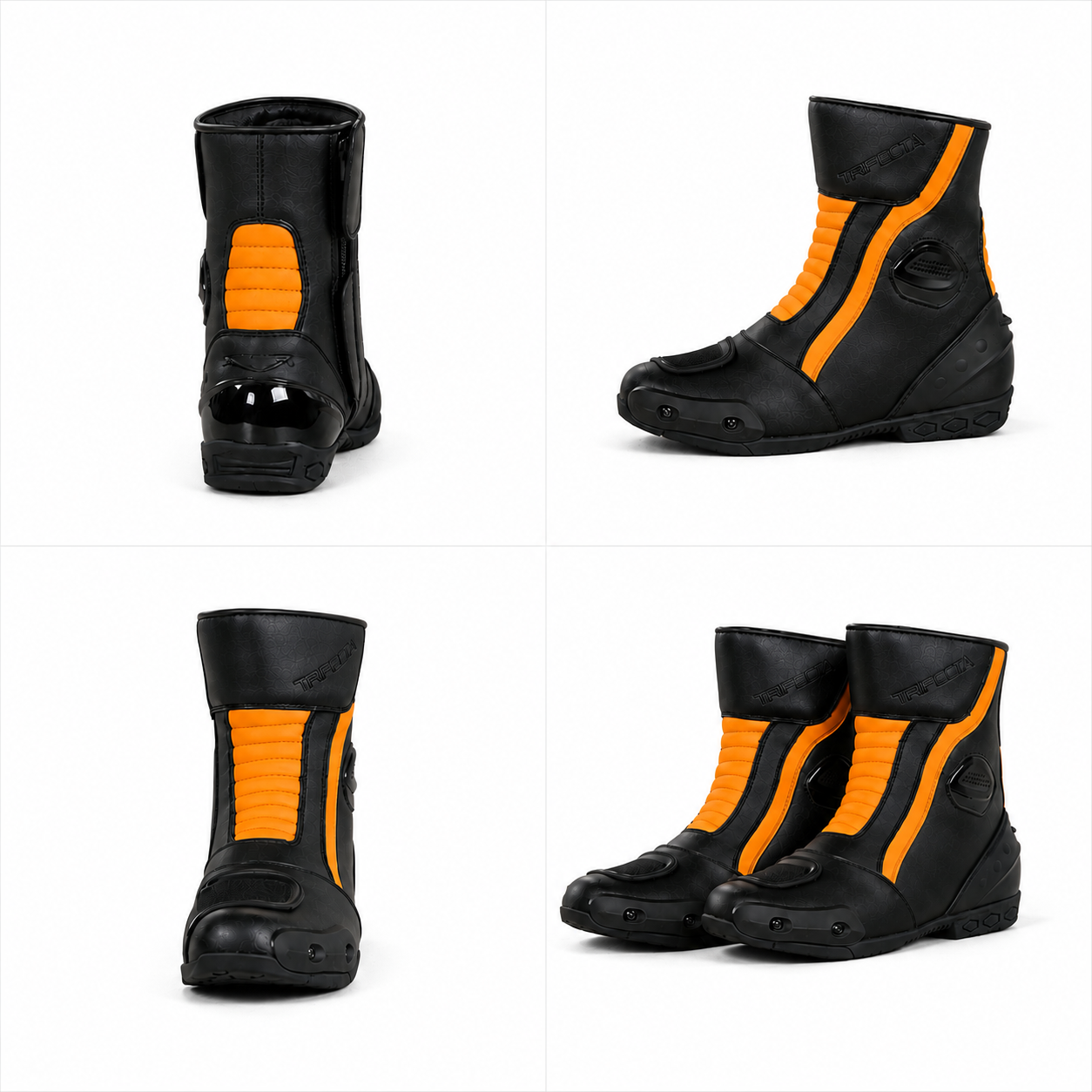 Trifecta Motorcycle Track Racing Boots – Men's Riding Shoes